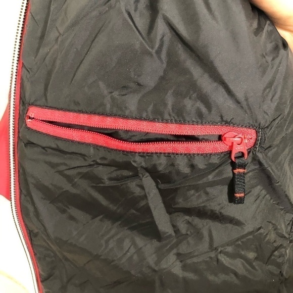 Lands End Quilted Red Jacket LP Large Petite Coat Women’s - Picture 7 of 11